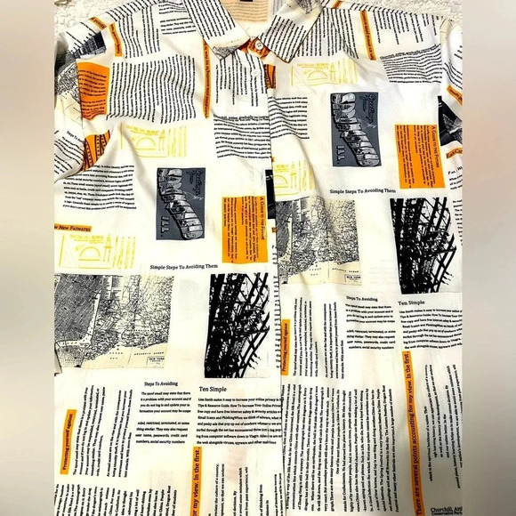 Allover Print Blouse Eye catching design adds pop to your wardrobe Shein - Picture 6 of 12